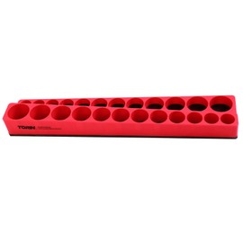 BIG RED MTOSD3811TR Torin Tool Storage Organizer: Magnetic Socket Rack, 3/8" Drive Sockets