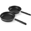 IBILI 405914 Indubasic Tortilla Pan, Aluminium, Black, 14 x 14