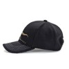 Carolata Tyrannosaurus Bones Sports Cap (Black, One Size) Dinosaur Skeleton
