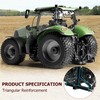 Heavy Duty 3 Point Quick Hitch 2" Receiver, Compatible with