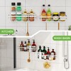 Uamector Shower Shelf, No Drilling, Rustproof, Bathroom Shelf, Shampoo Holder