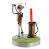 Steelman24 I Nuts and bolts sculpture Golf Pen Holder I
