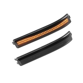 TUCKBOLD LED Turn Signal Light Assembly for Ford F-150 9L3Z-17E749-AA Rear View Mirror Side Marker Lights Reflector Indicator LED Turn Signal Lamp Assembly Amber Light 2pcs Automotive Parts