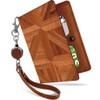 Pretimo Pass Case, Commuter Pass Case, With Reel, Invisible Invisible,