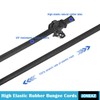 Joneaz Mini Bungee Cords with Hooks 2 inch 4 inch