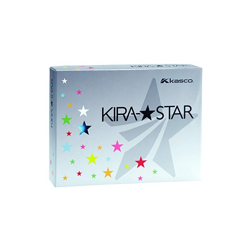 Kasco Kira Star 2 Golf Ball, Aqua Dozen