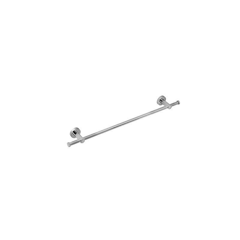 Croydex Chrome Wall Mounted Modern Towel Rail - Durable Stainless