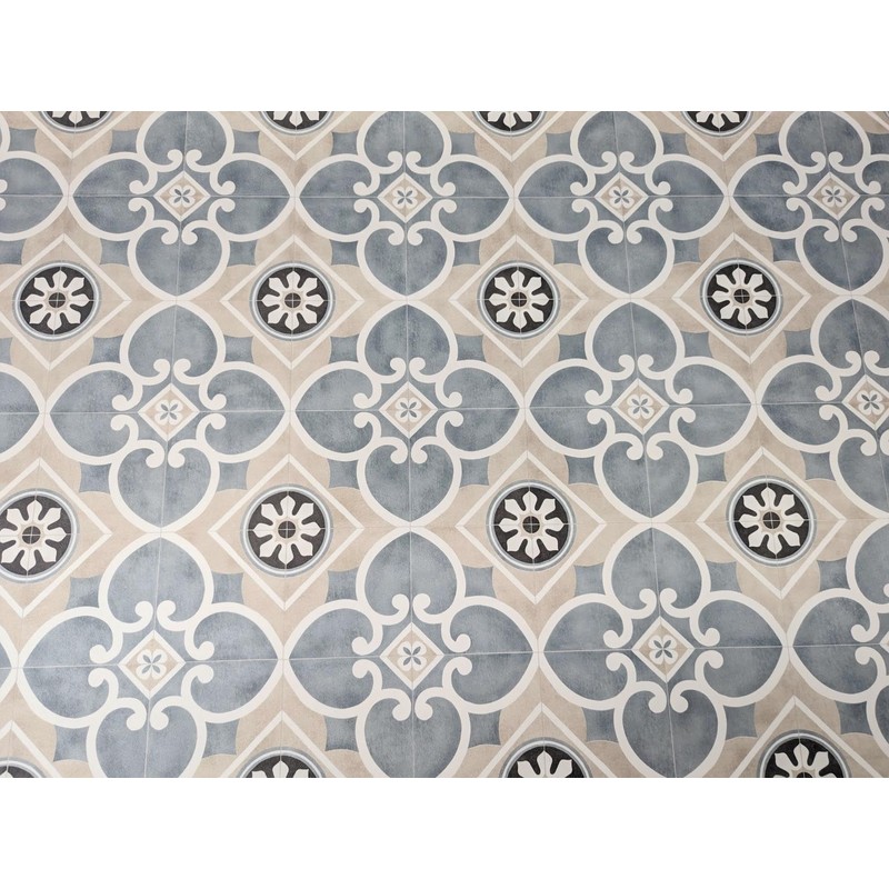 PVC Flooring Vinyl Flooring in Nostalgic Retro Art, DIN A4