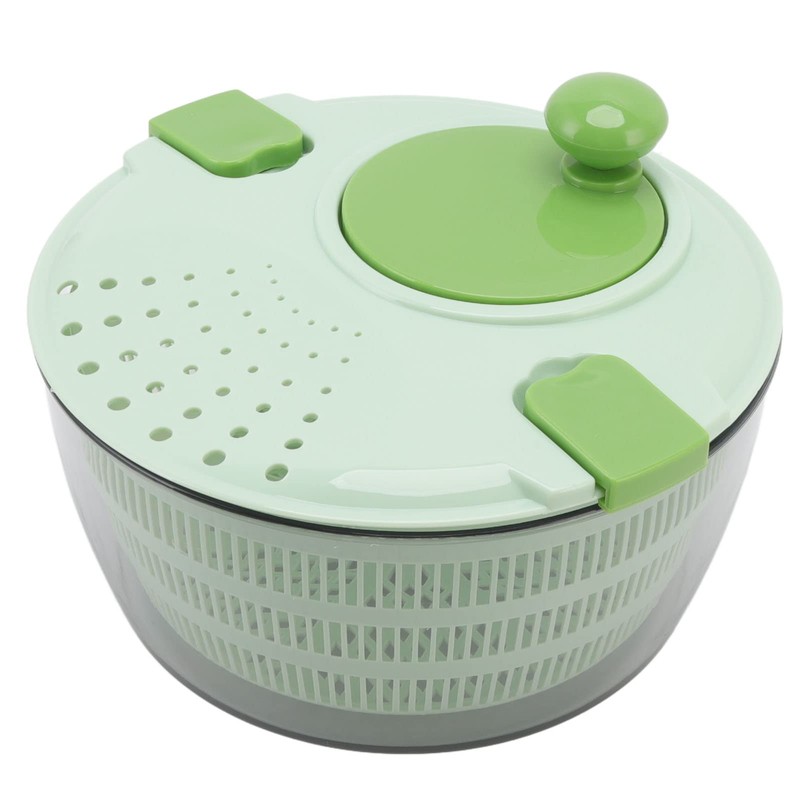 Salad Spinner, Spatter Proof Safe Multifunction and Storage 4L PP