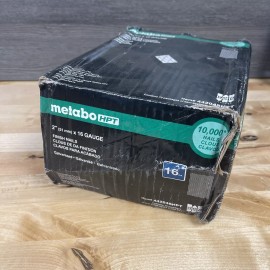 Metabo HPT 10,000 Metabo HPT 44204SHPT Galvanized 16 ga. Finishing Nails 2 L in. New