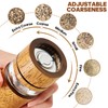 Wooden Salt and Pepper Grinder Set,2 Pcs Large 8 Inch