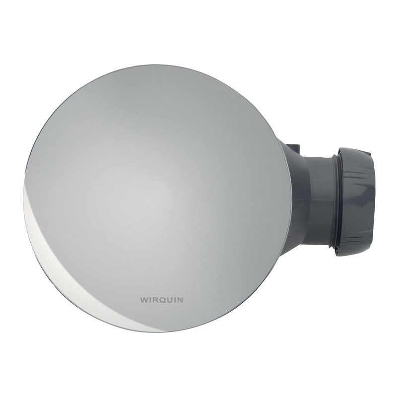 Wirquin James 30723674 Shower Drain D90 with 360° Pivoting Outlet
