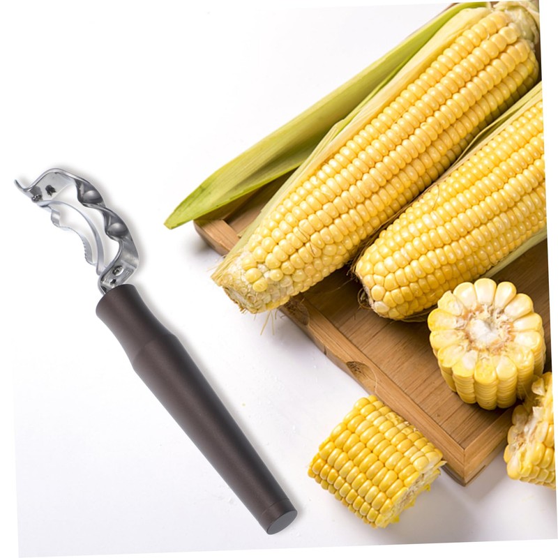 CIYODO Ergonomic Corn Peeler Tool Stainless Steel Corn Stripping Gadget