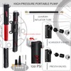 DERERSTE Bicycle Repair Tool Kit & Bicycle Tyre Pump, Home