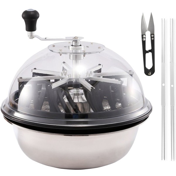 iPower 16-Inch Bowl Machine Cut for Plant Bud and Flower