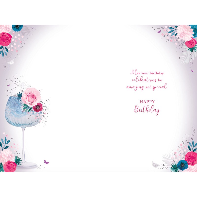 For My Wonderful Friend Birthday Card - Size 6" X