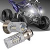 YSMOTO 80W Motorcycle Super White LED Headlights Bulbs for ATVS