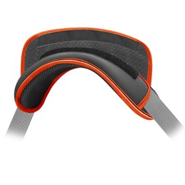 ZINZ Universal Shoulder Pad with Ultra Thick Cushion for Bag Luggage Bag Crossbody, Plus Long & Anti-Slip & Breathable,Grey-Orange Edge