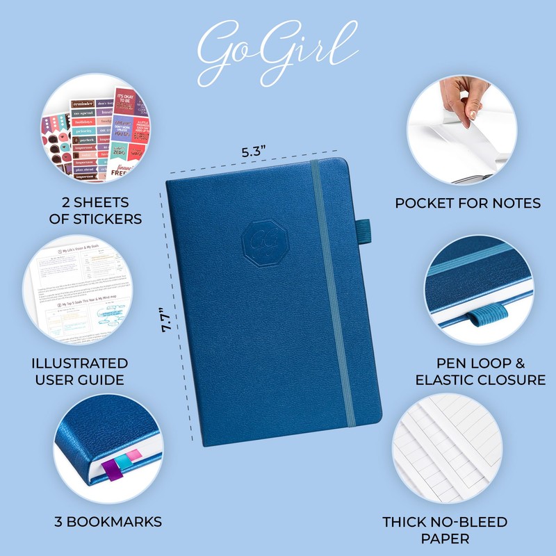 GoGirl Weekly Schedule Planner – Hourly Work & Life Planner