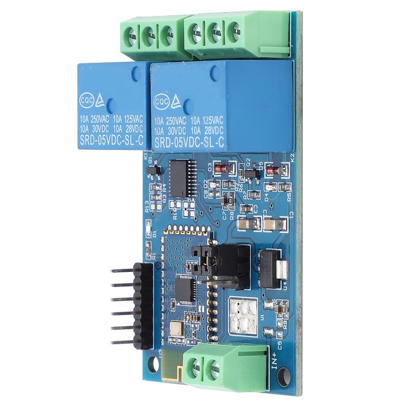 Bluetooth Relay Module 2‑Way for Android Mobile Phone APP Wireless