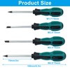 Aracombie 4PCS U-Shaped Screwdriver Set, Multifunctional Hand Tool for Fork/U-Type