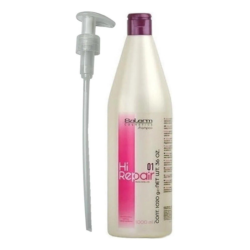 Shampoo Salerm Cabello Daado Y Deshidratado Hi Repair 1 L