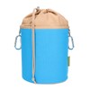 trendfinding Canvas Fabric Clothes Peg Bag with 2 Carabiner Hooks