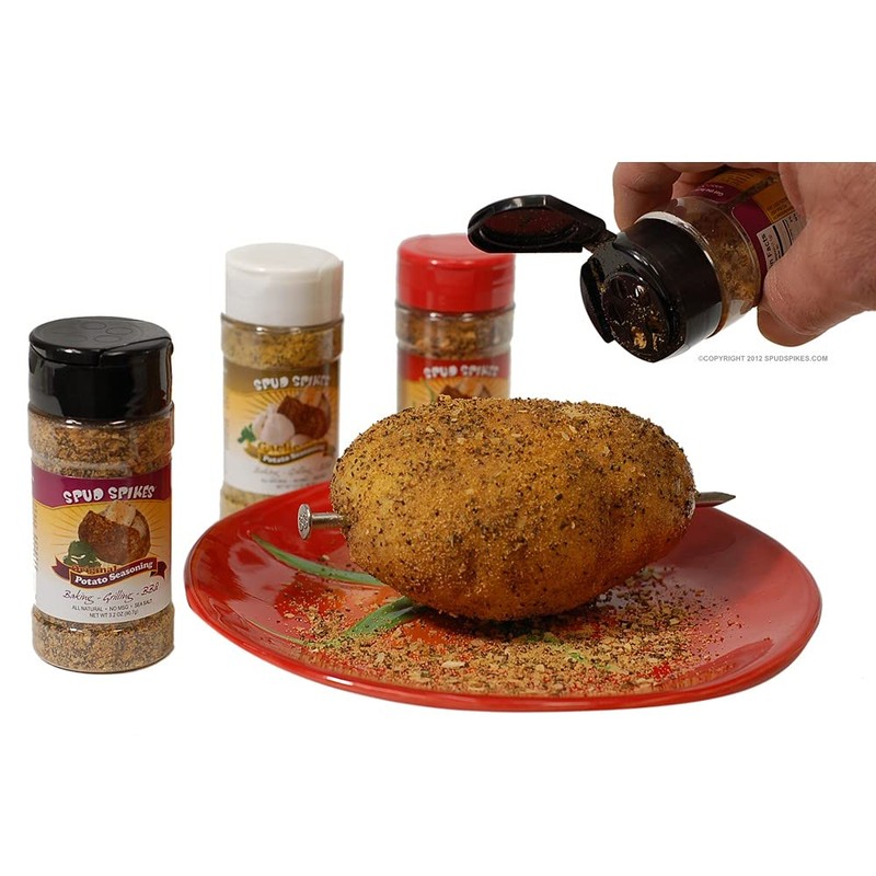 Spud Spikes 6-Inch Potato Baking Nails Food-Grade Stainless Steel, 1