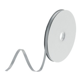 DMiotech 1/4 Inch 70 Yards Satin Ribbon Thin Double Face Fabric Grosgrain Ribbon for Gift Wrapping Floral Hair Flower Bouquet, Steel Grey