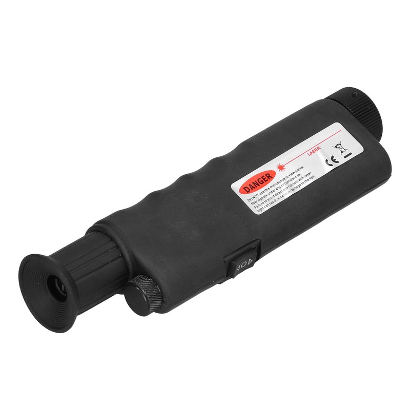 T302‑D200 Handheld Optical Fiber Microscope 200X Magnifier for Fiber Optical