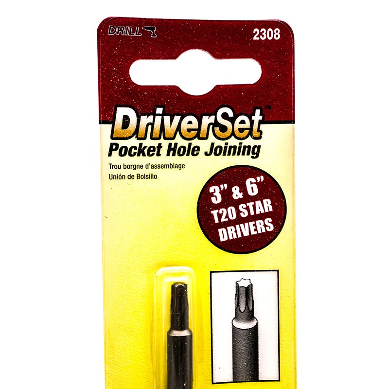 Milescraft 2308 DriverSet - 3-Inch and 6-Inch T20 Trox Driver