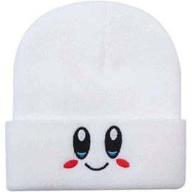 JILANI HANDICRAFT - Cute Beanie Adult Size Anime Hat Accessory Kawaii, Medium-Large (White)