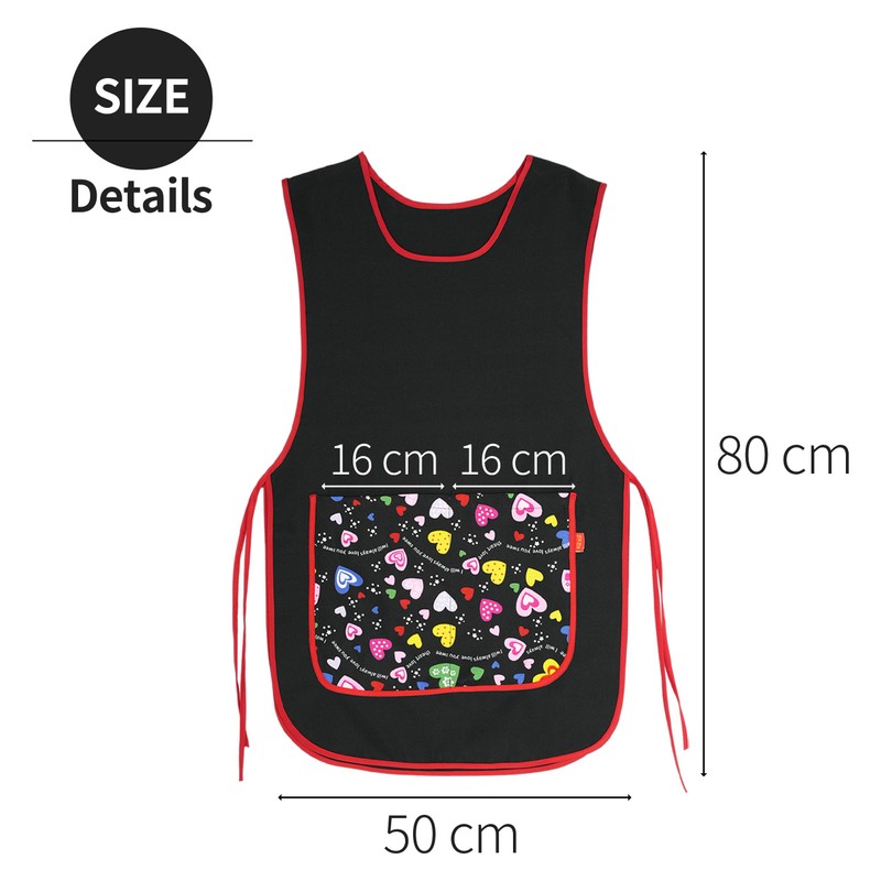 H HANSEL HOME Women's Sleeveless Tunic for Hygiene Apron Cleaning