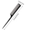 Boao 12 Pack Rat Tail Comb Styling Plastic Anti Static