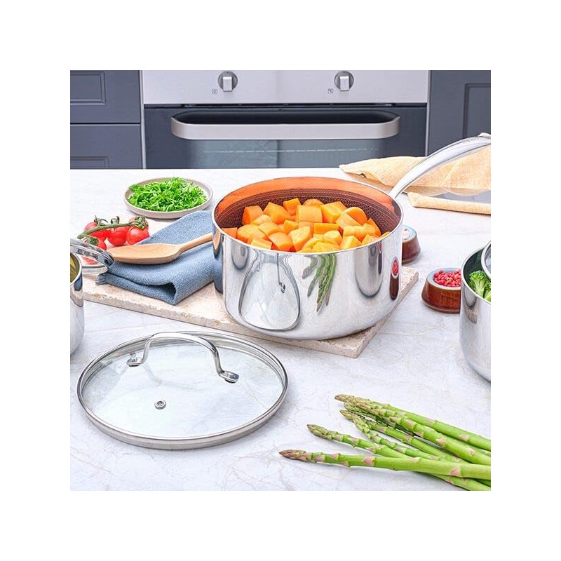 Stoven Hextra 18cm Glass Lid