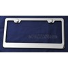 LFPartS Plain Polished Stainless Steel License Plate Frame Mirror Finish