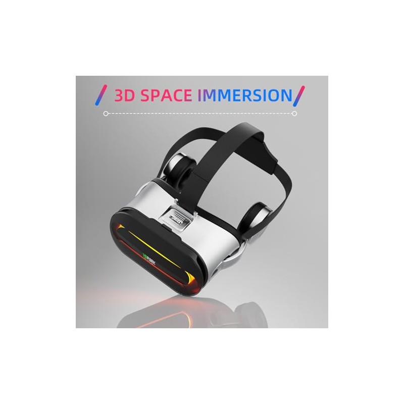 SUANQ Auriculares VR para Teléfono | Gafas De Gran Angular