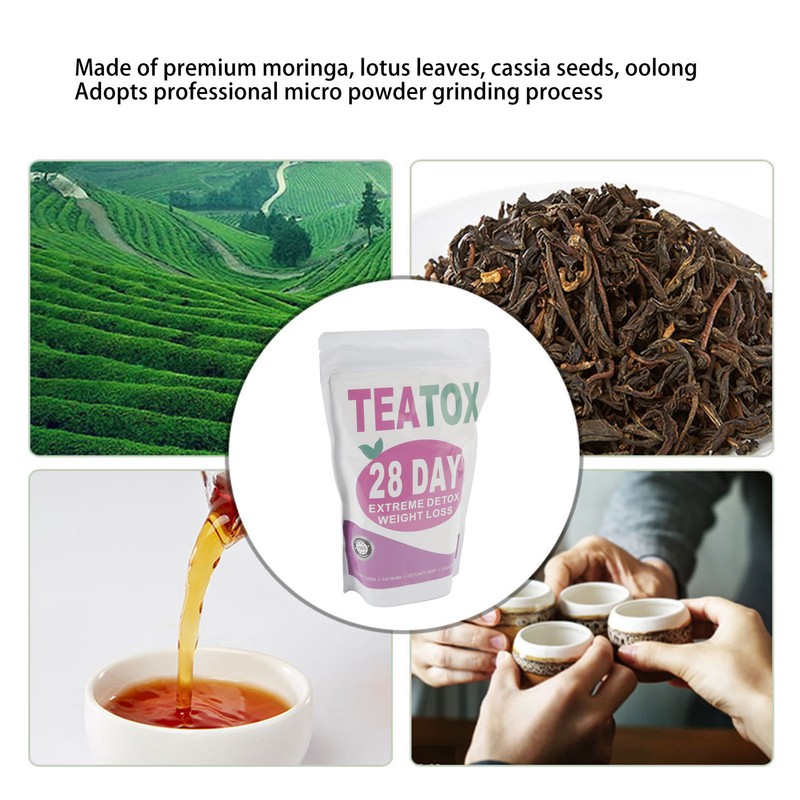 28 Days Lotus Leaves Tea Moringa Cassia Seeds Oolong Boost