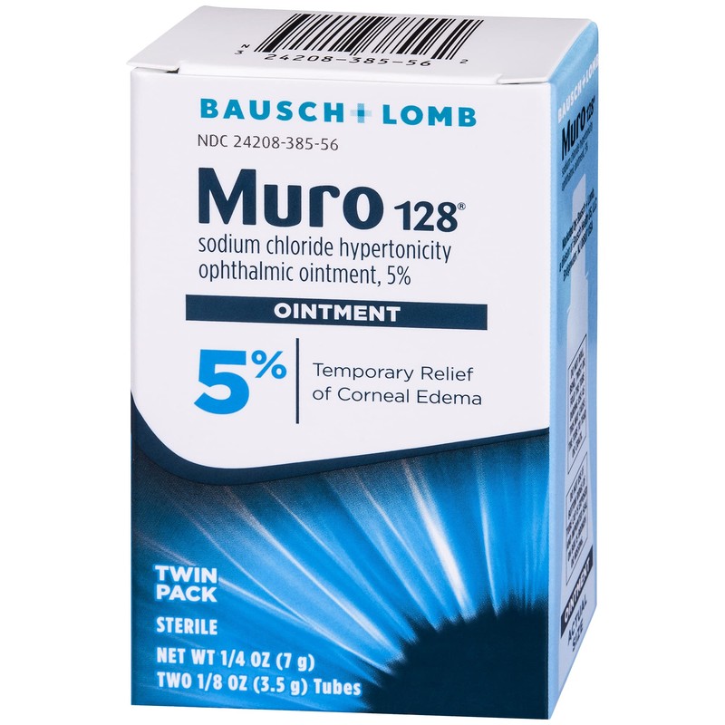 Muro 128 5% Sodium Chloride Hypertonicity Ophthalmic Ointment, from Bausch