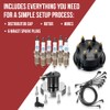 Mercruiser Thunderbolt 4.3 L V6 DISTRIBUTOR CAP ROTOR SPARK PLUG