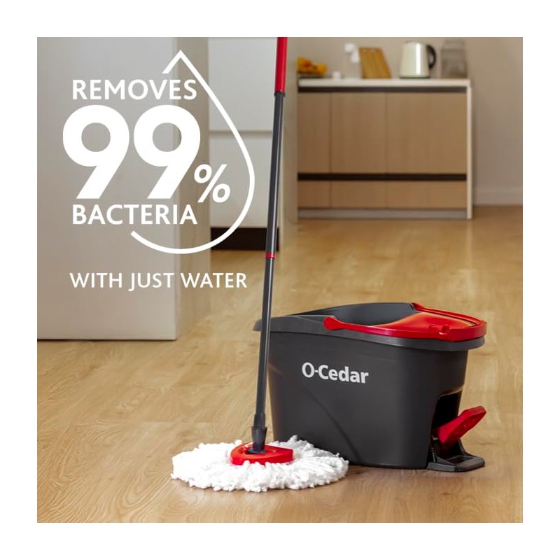 O-Cedar EasyWring Spin Mop Head Refill (Pack of 6)