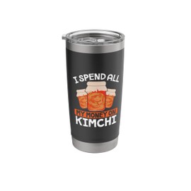 Asian Kimchi Lover Money Korean Mal South Korean Kimchi Stainless Steel Insulated Tumbler