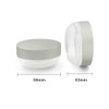 Reusable Empty Loose Powder Container, 30g Plastic Makeup Powder Container