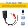 Dickno Car Wireless Bluetooth Cable Adapter, Universal Automotive Wireless Radio
