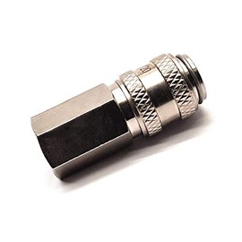 Rectus 21 Type - Quick Connector Female with 1/8" BSPT Female Thread used on Water Fed Pole Systems