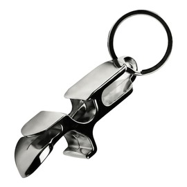 Metal Shotgun Bottle Opener - 4 in 1 Shotgun Tool, Beer Tab Opener, Bottle Opener, Extremely Durable, Drinking Games (Black Metal)