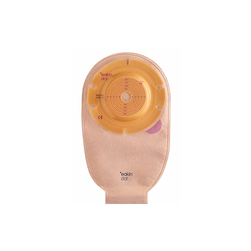 Ekinjapan 840203NF 15-60 10 Mi Stoma Orthotic Drainable Transparent