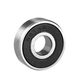 sourcing map Deep Groove Ball Bearing 607RS Single Row Sealed 7 mm x 19 mm x 6 mm Chrome Steel Ball Bearing