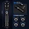 3 Pack Rechargeable Flashlights High Lumens, 990000LM Super Bright LED