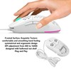 Wired Mouse Ergonomic White Adjustable DPI 6 Keys Hollowed Out